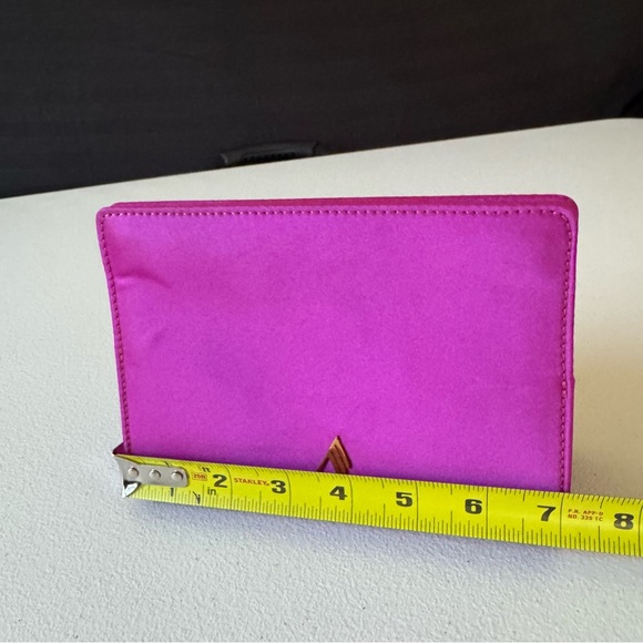 The Attico Clutch Fuchsia Pink Satin
